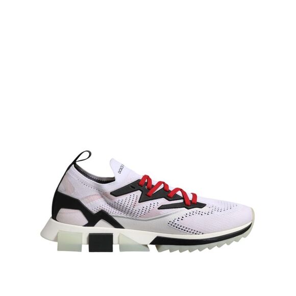 Dolce & Gabbana White SORRENTO Sport Stretch Sneakers Men's Shoes